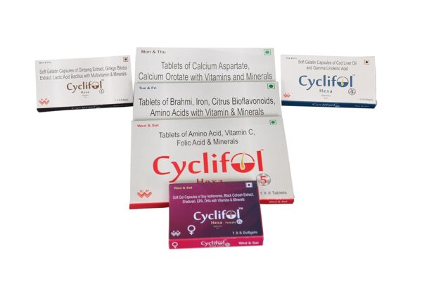 Cyclifol Hexa Female Kit Softgel, Capsule, 1 Count - Image 2