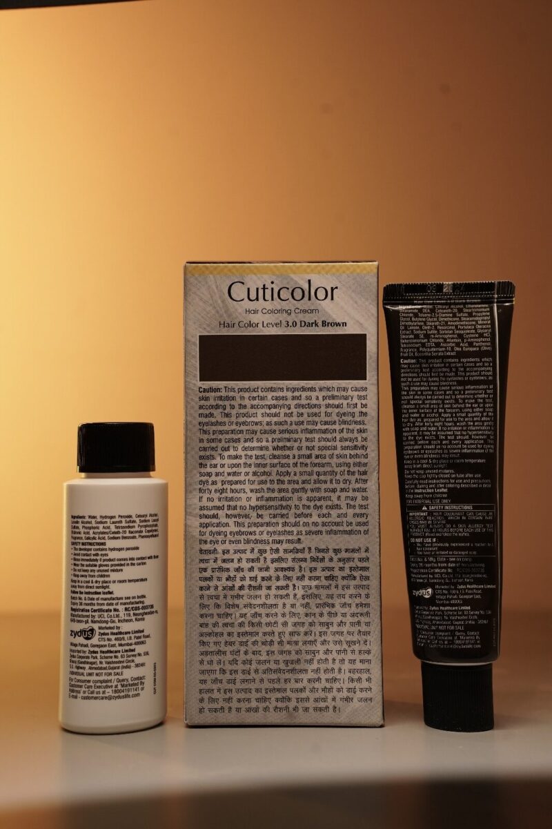 Cuticolor hair coloring cream - Image 3