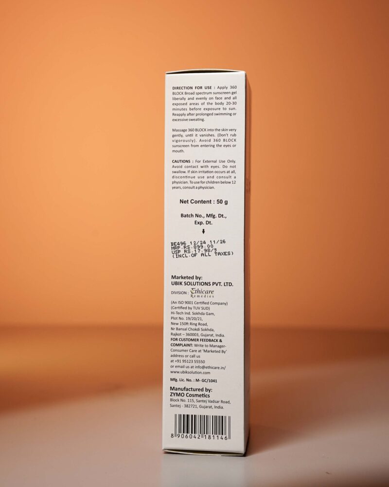 360 Block Sunscreen Gel - Image 5